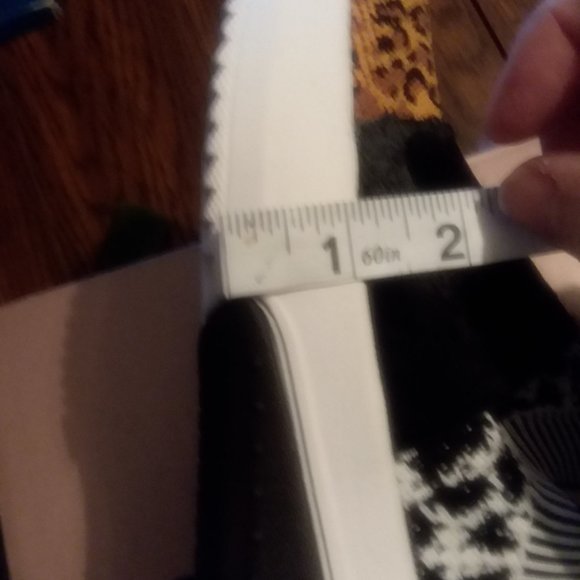 Mark Nason Leopard sneaker with black cow band across top!  NWB 6 - Picture 4 of 5